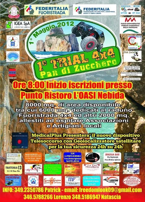 FederItalia Motori & Club QuattroXQuattro-Matti - 1° Trial 4x4 Pan di Zucchero