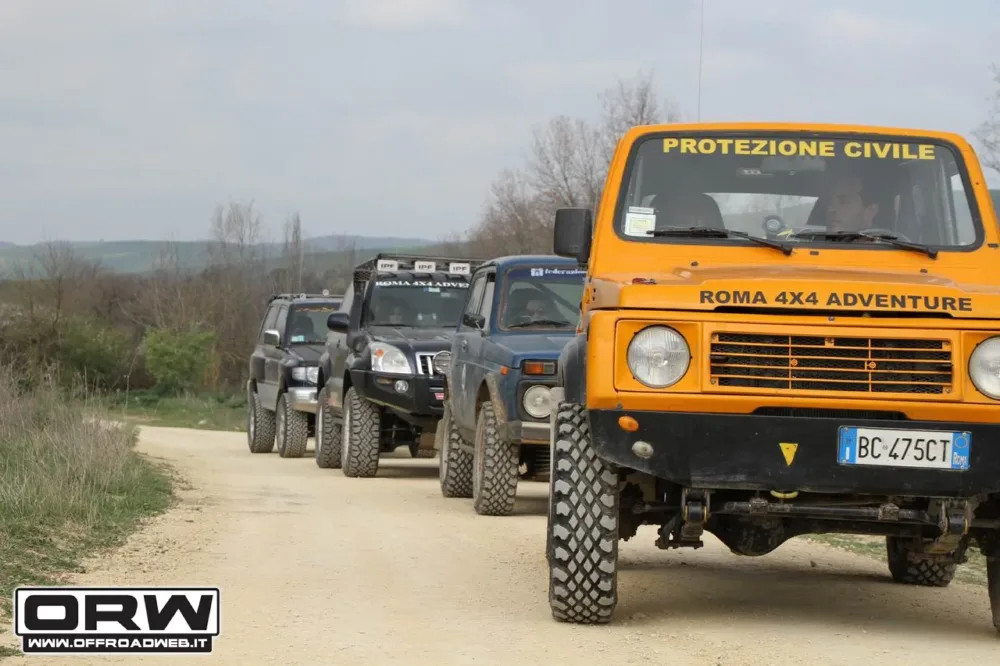 Roma 4x4 Adventure - Le Anse del Tevere - Sant’Oreste (Roma) 7 ottobre 2012