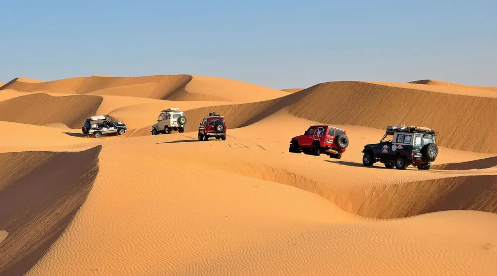 Viaggio "Tunisia 4x4", Passaggio a Sud-Ovest