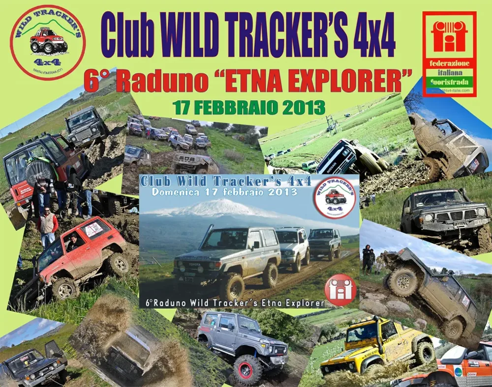 Club Wild Tracker's 4x4 - 6° Raduno Etna Explorer - 17 Febbraio 2013