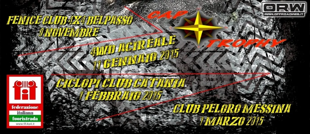 Trofeo Cap Trophy Sicilia By F.I.F. 2014 - 2015