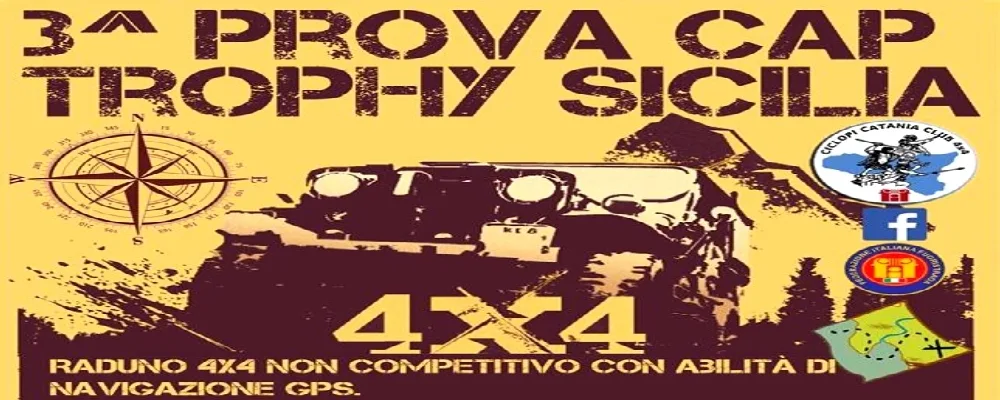 Trofeo Cap Trophy Sicilia 3^ Prova - Ciclopi Catania Club 4x4 - 1 Febbraio 2015