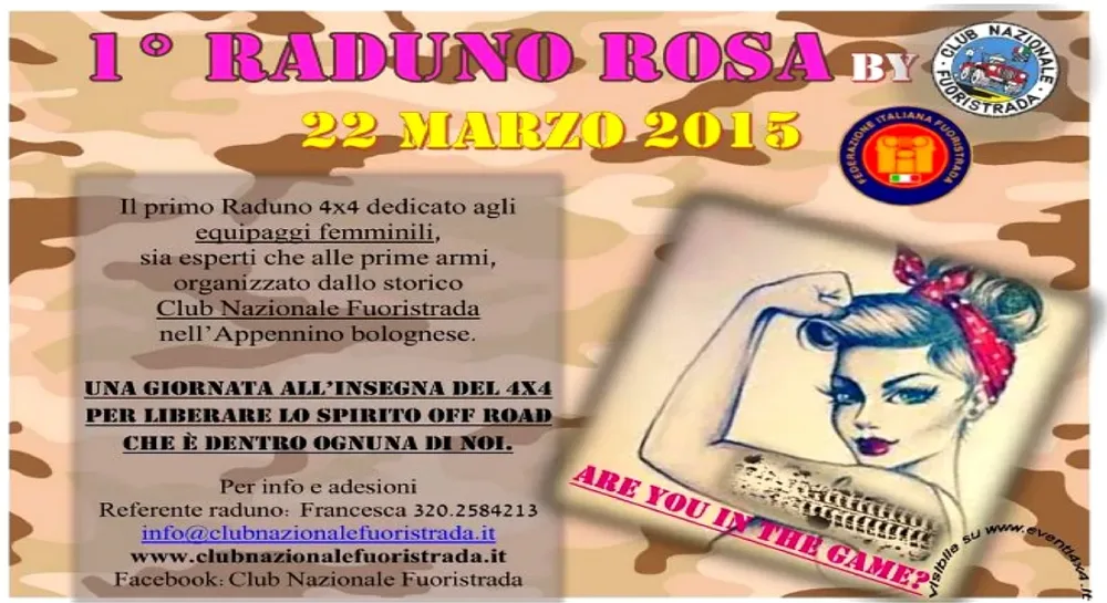1° Raduno Rosa F.I.F. "Club Nazionale Fuoristrada" 22 Marzo 2015