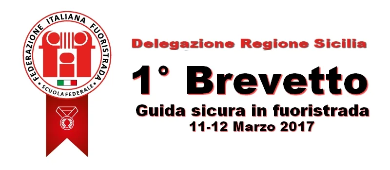 1° BREVETTO GUIDA SICURA