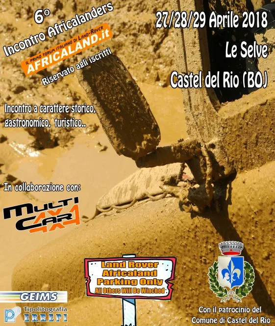 Locandina raduno
