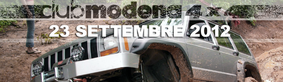 Club Modena 4×4 – 29° Raduno dell'Appenino Modenese – 23 settembre 2012