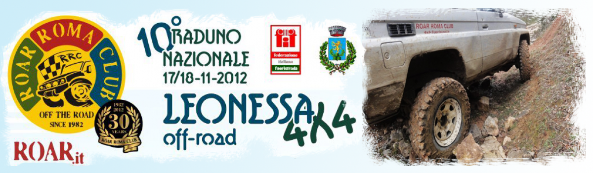 Roar Roma Club 4×4 Fuoristrada – X° Raduno FIF di Leonessa 17/18 novembre 2012