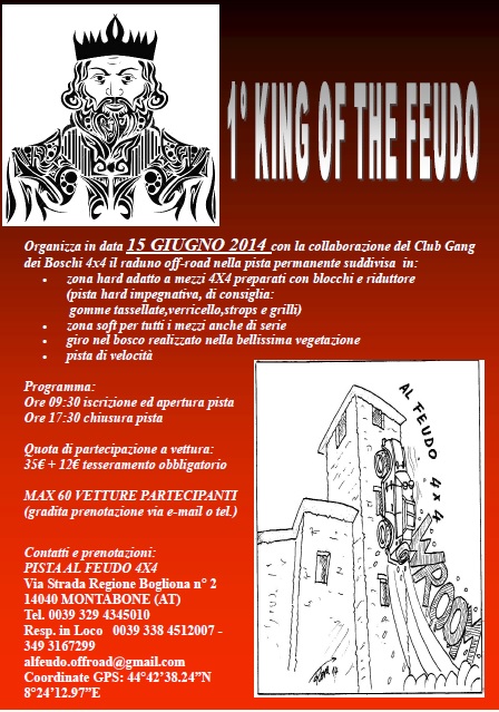 RADUNO 1° KING OF THE FEUDO